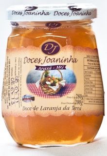 Doce de Laranja da terra                 280 grs