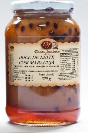 Doce de Leite com Maracuja        700 grs