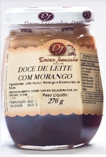 Leite com Morango                     270 grs